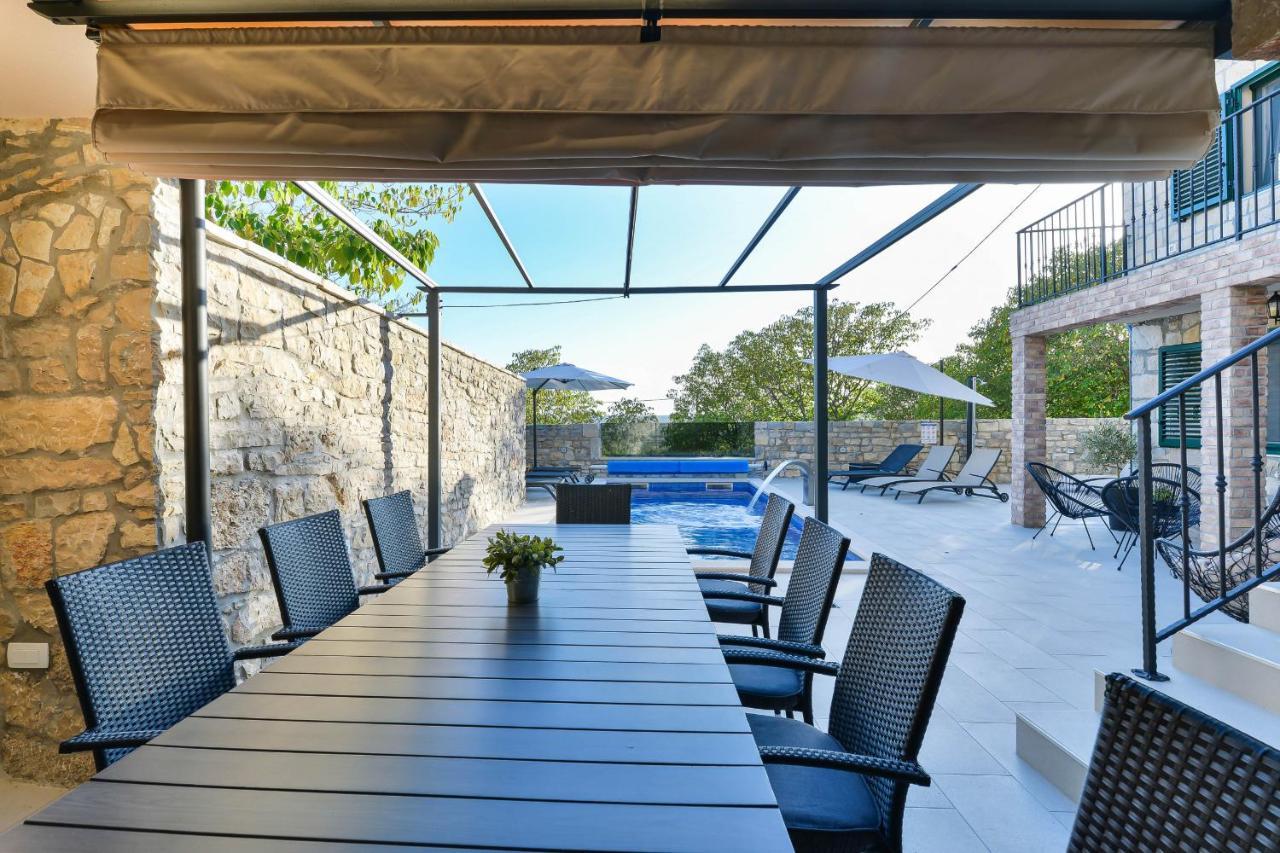 Stone Villa Didovi Snovi With Heated Pool Lisane Ostrovicke Eksteriør bilde