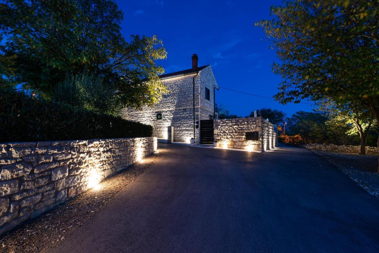 Stone Villa Didovi Snovi With Heated Pool Lisane Ostrovicke Eksteriør bilde