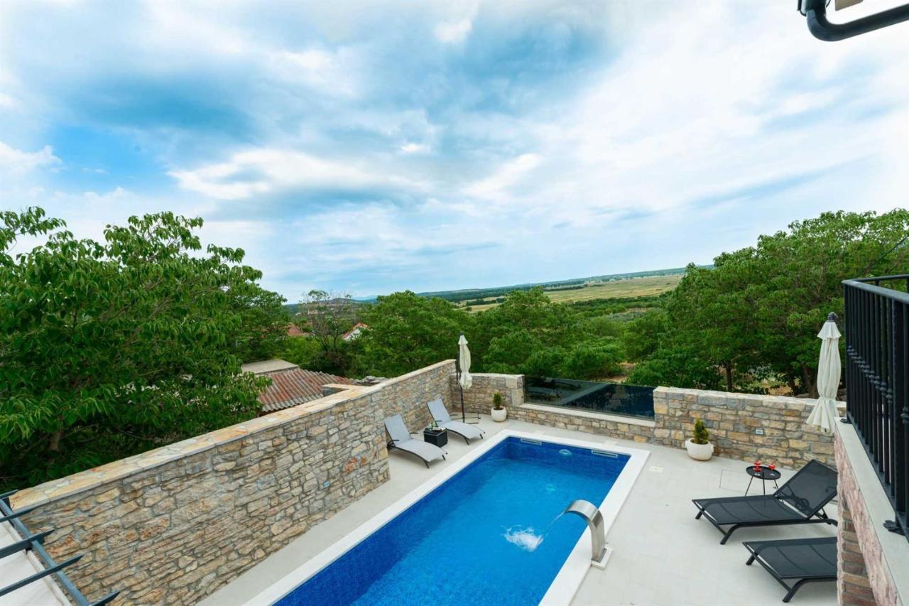 Stone Villa Didovi Snovi With Heated Pool Lisane Ostrovicke Eksteriør bilde